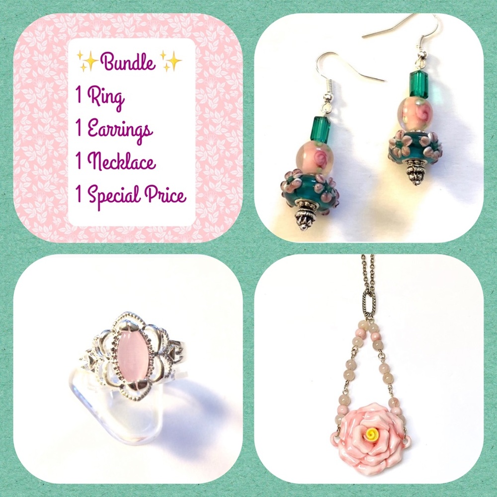 Pink Jewelry Bundle